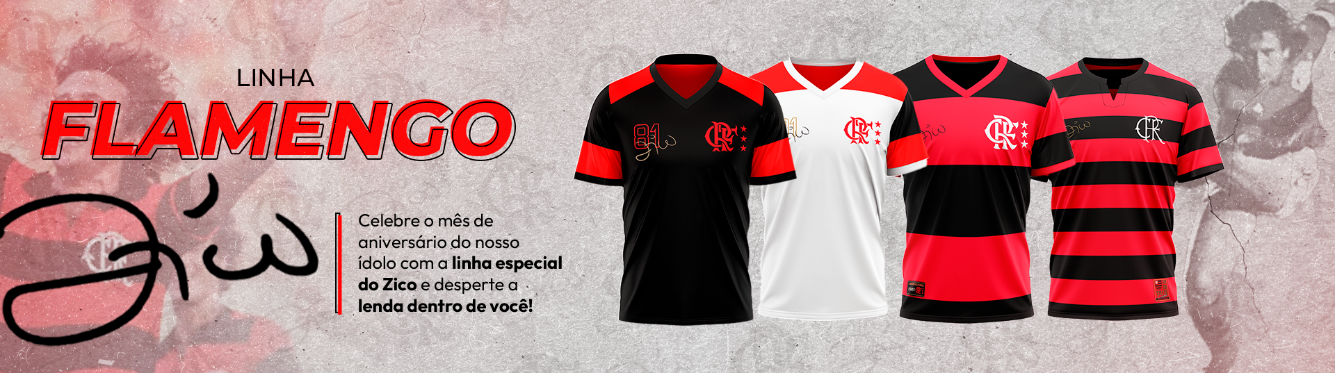 Camisa Flamengo (Zico)